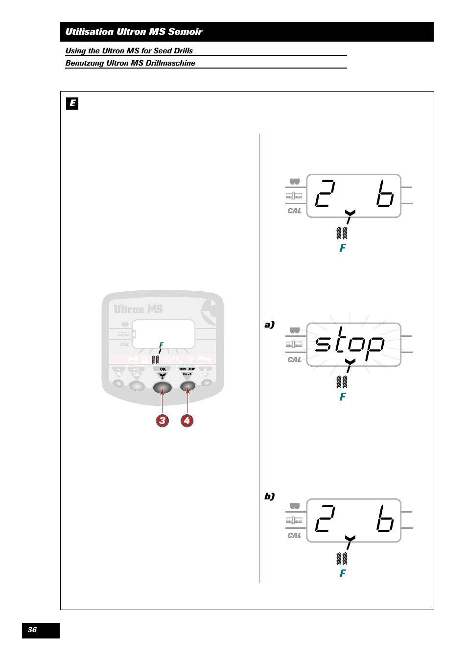 Sulky ULTRON MS User Manual | Page 36 / 68