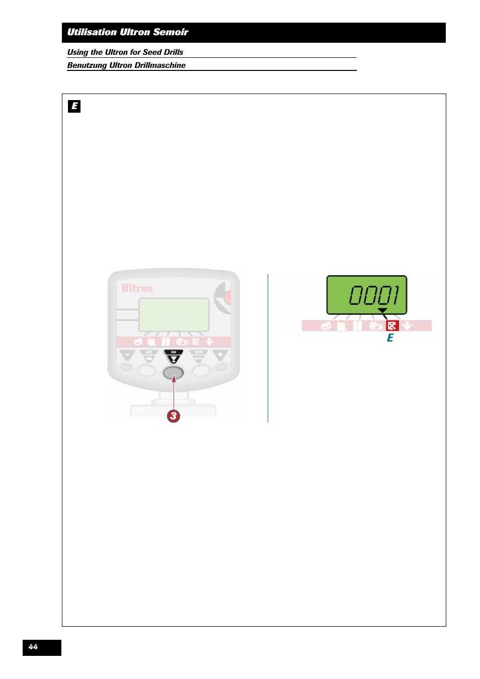 Sulky ULTRON User Manual | Page 44 / 50
