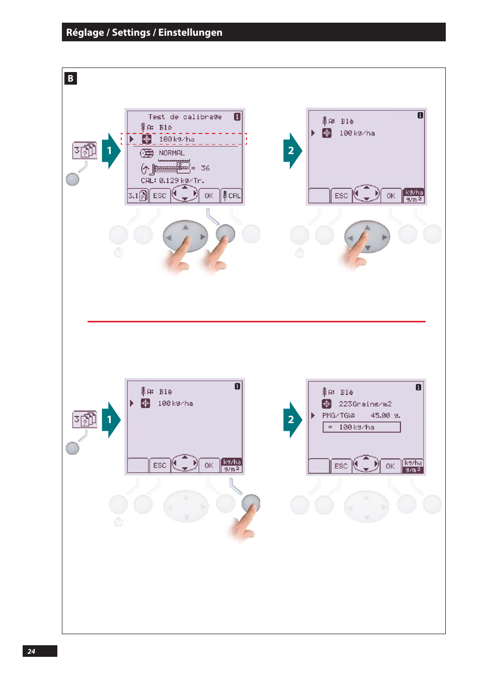 Sulky PILOT User Manual | Page 24 / 59
