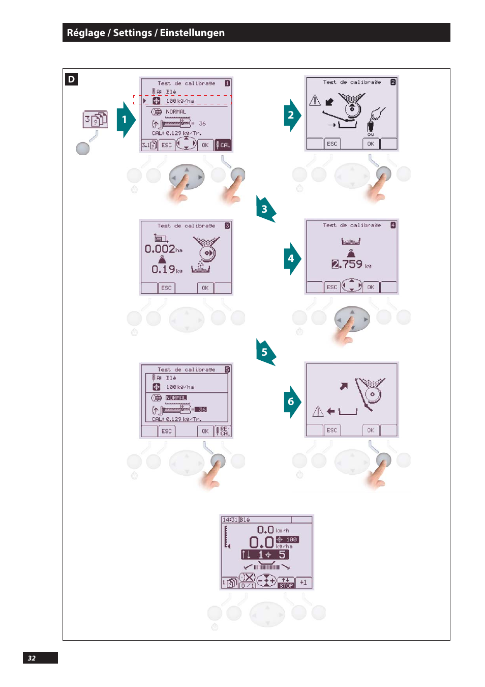 Sulky PILOT User Manual | Page 32 / 59