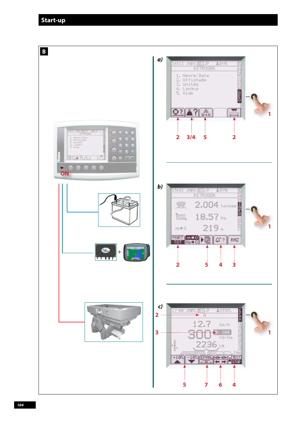 Sulky Vision Can WPB User Manual | Page 104 / 135