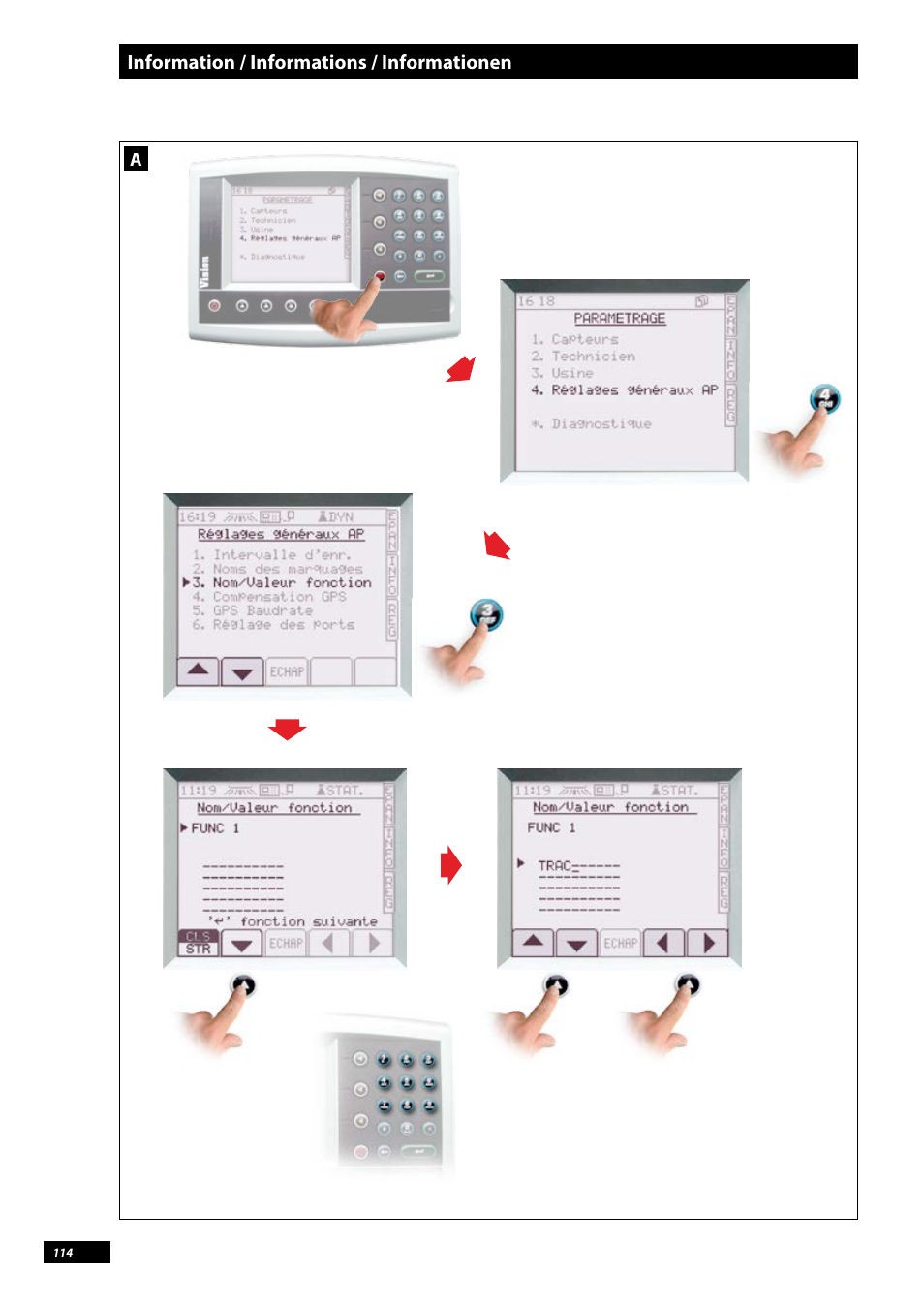 Sulky Vision Can WPB User Manual | Page 114 / 135