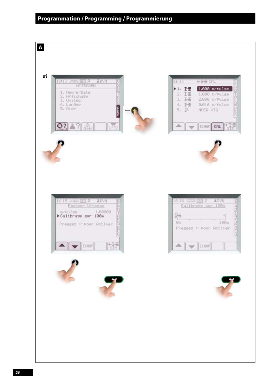 Sulky Vision Can WPB User Manual | Page 26 / 135