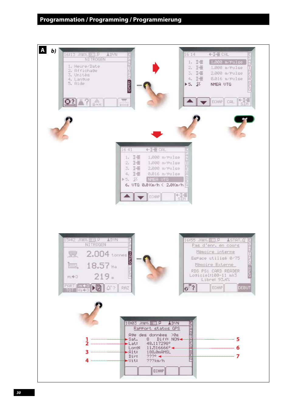 Sulky Vision Can WPB User Manual | Page 30 / 135