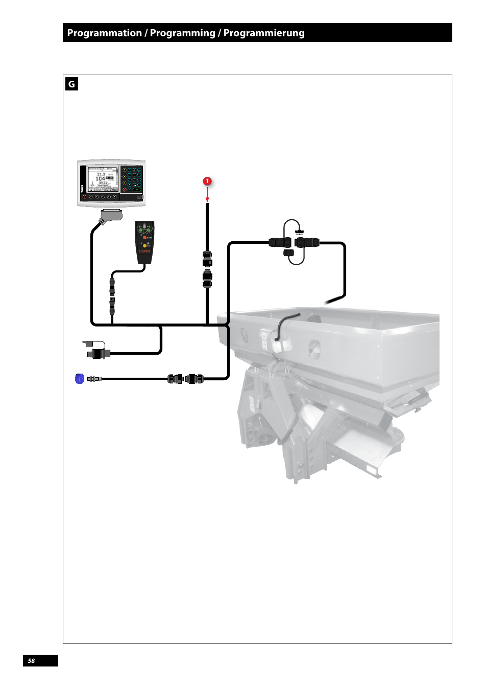Programmation / programming / programmierung, Wxyz, Pqrs | Sulky Vision Can WPB User Manual | Page 58 / 135