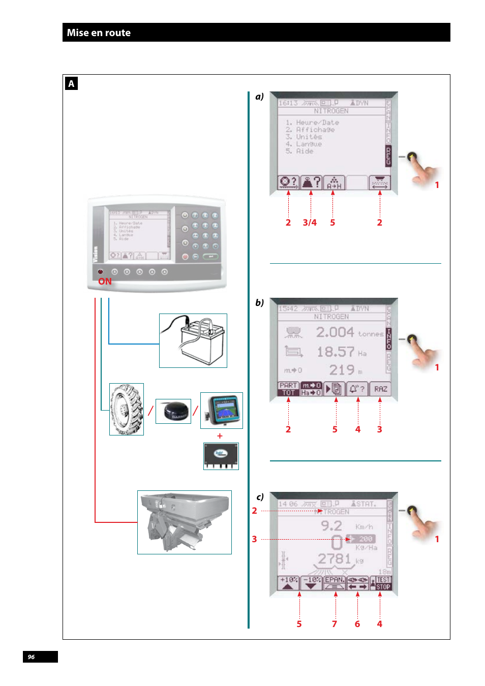 Sulky Vision Can WPB User Manual | Page 96 / 135