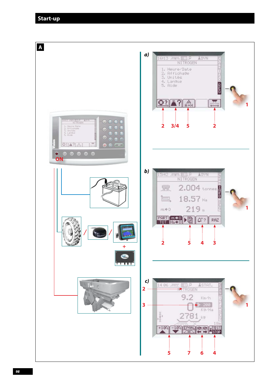 Sulky Vision Can WPB User Manual | Page 98 / 135