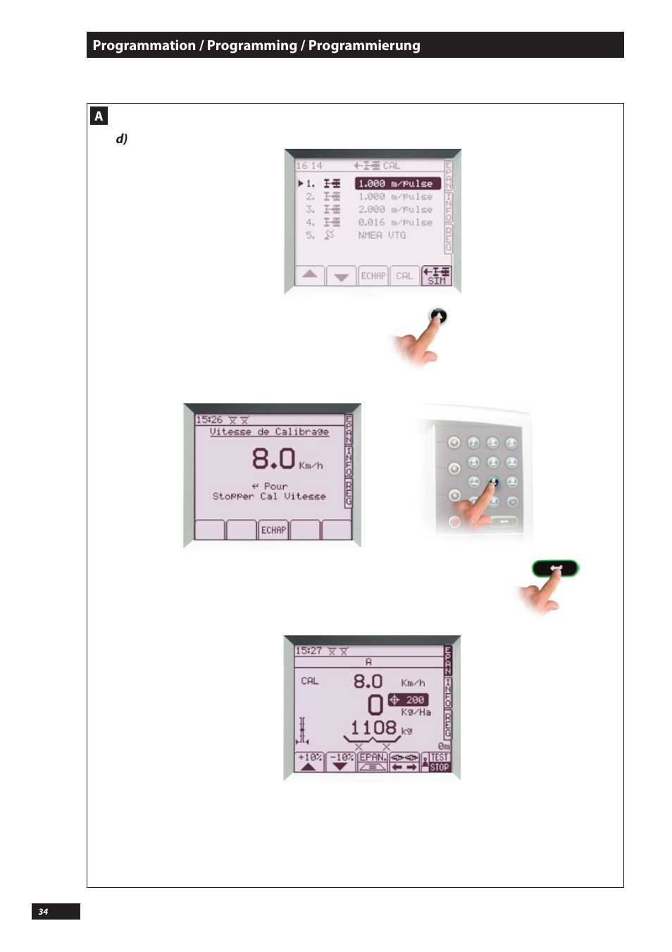 Sulky VISION DPB CAN User Manual | Page 34 / 85