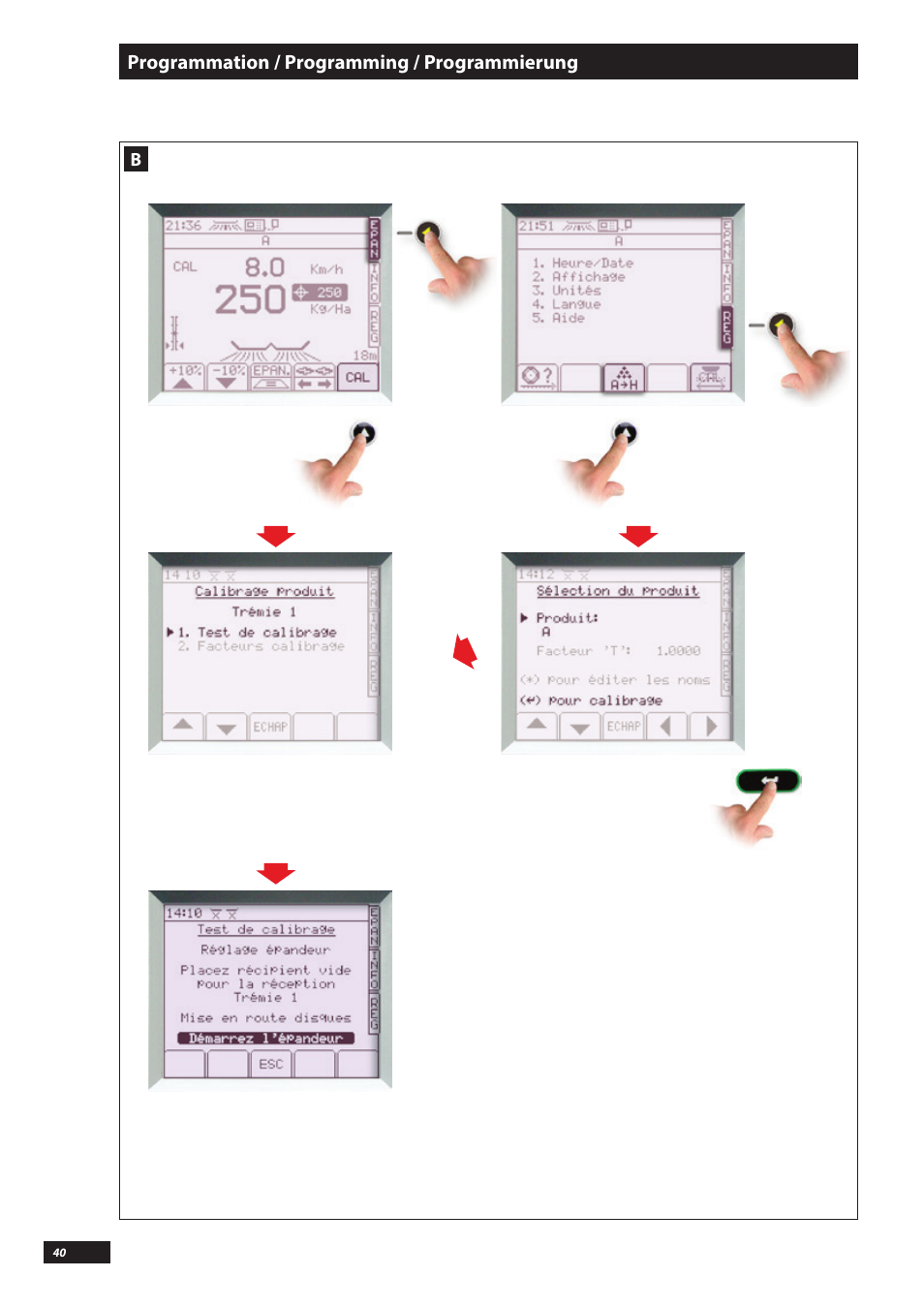 Sulky VISION DPB CAN User Manual | Page 40 / 85