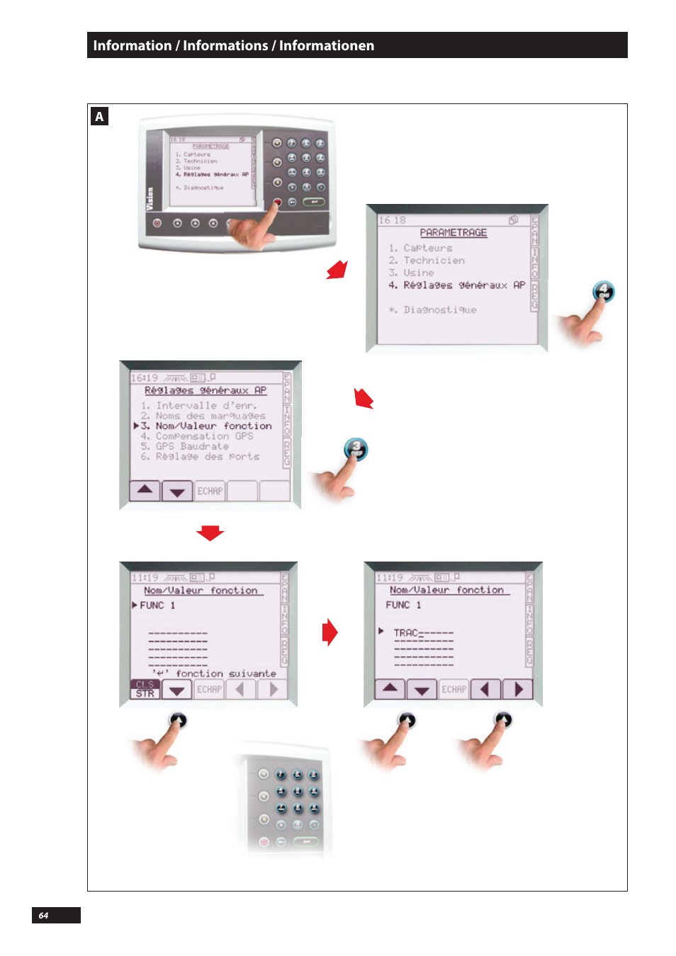 Sulky VISION DPB CAN User Manual | Page 64 / 85