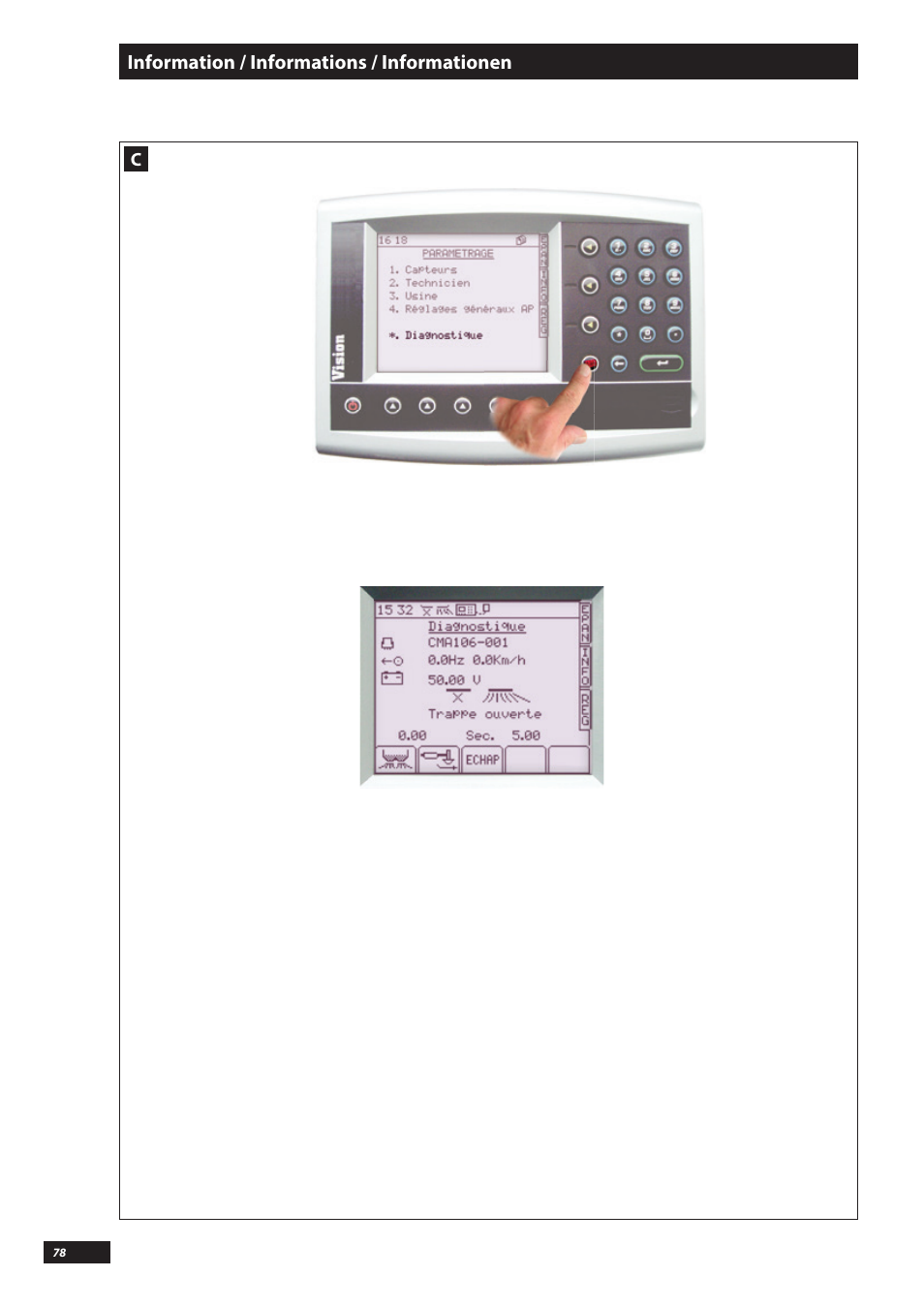 Sulky VISION DPB CAN User Manual | Page 78 / 85
