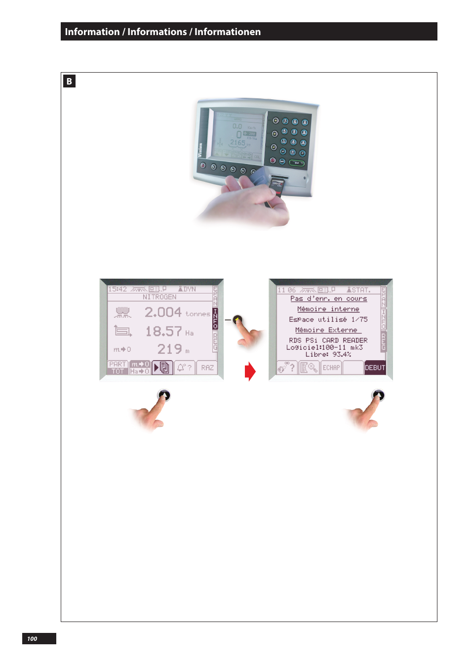 Sulky VISION WPB CAN User Manual | Page 100 / 111