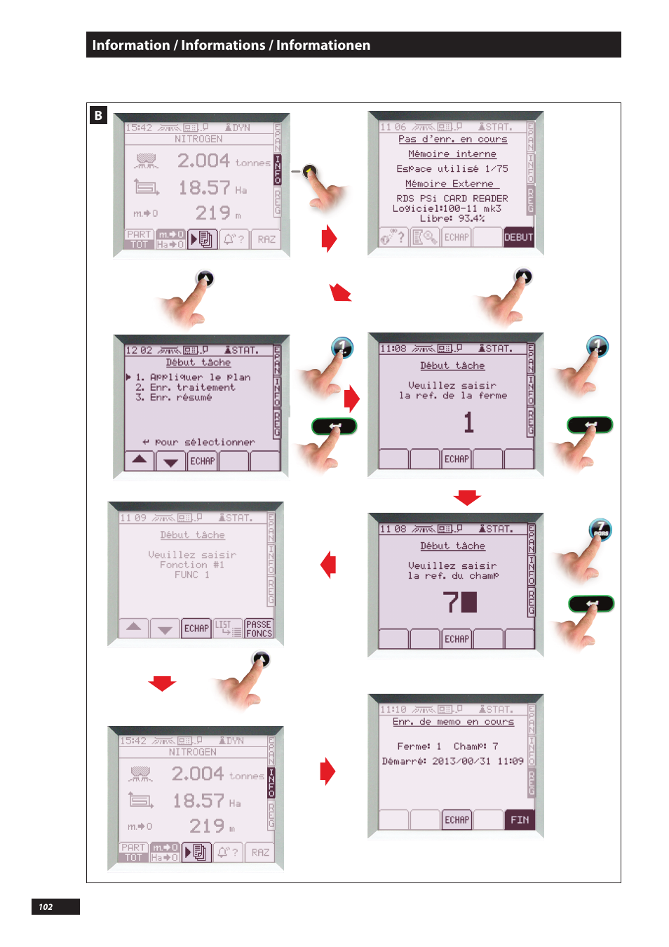 Sulky VISION WPB CAN User Manual | Page 102 / 111