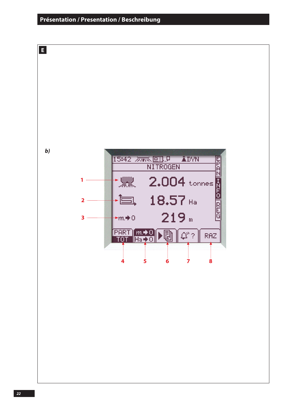 Sulky VISION WPB CAN User Manual | Page 22 / 111