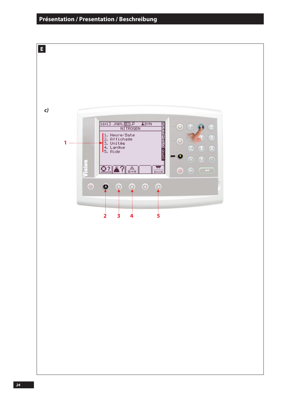 Sulky VISION WPB CAN User Manual | Page 24 / 111