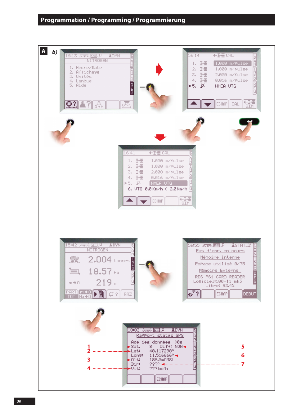 Sulky VISION WPB CAN User Manual | Page 30 / 111