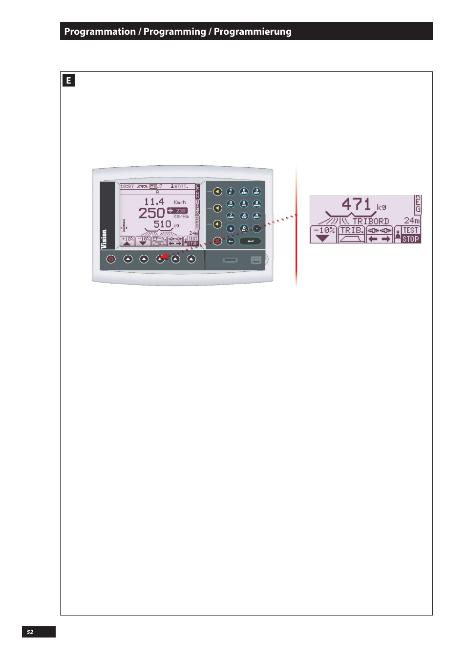 Sulky VISION WPB CAN User Manual | Page 52 / 111