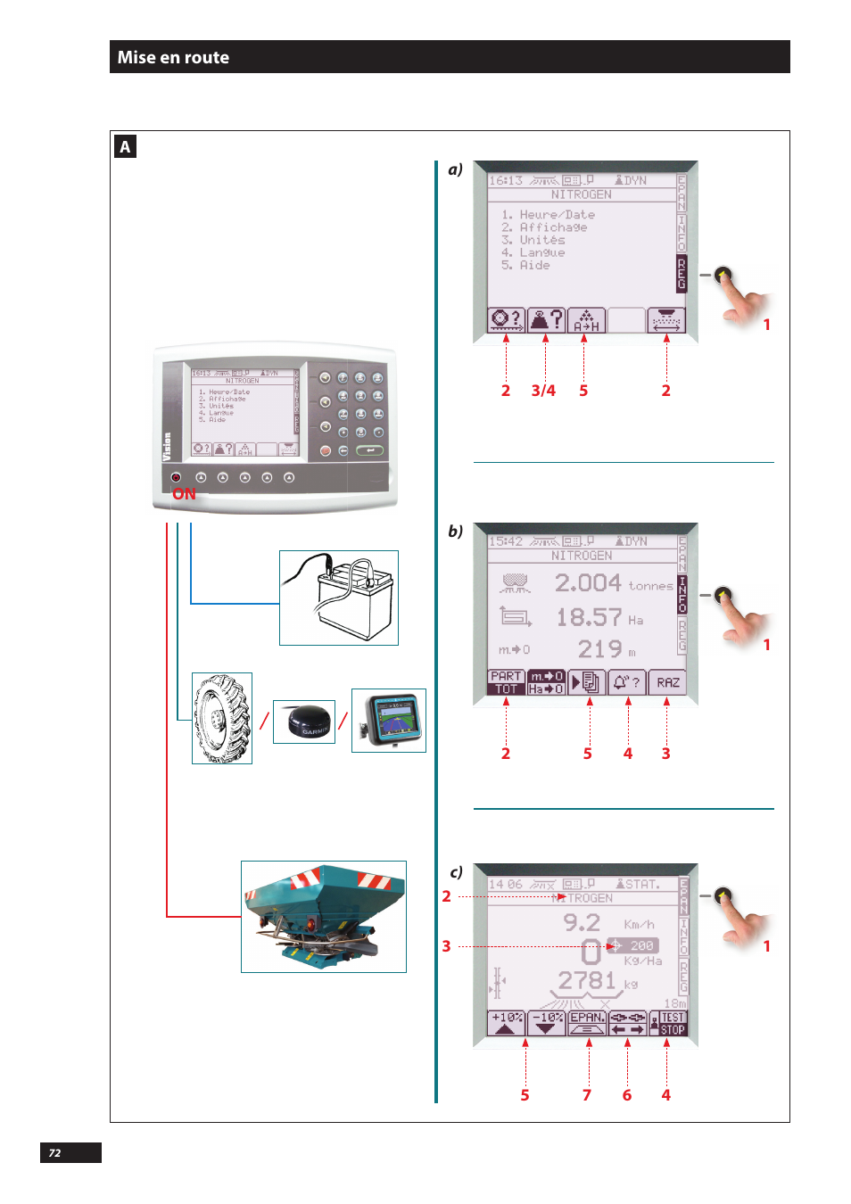 Sulky VISION WPB CAN User Manual | Page 72 / 111