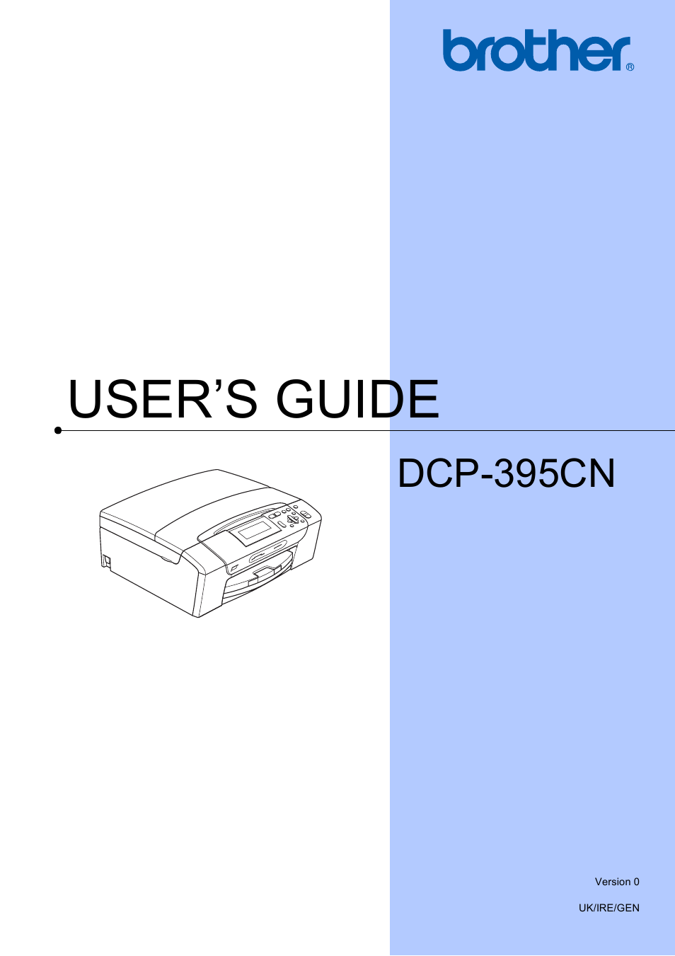 Brother DCP-395CN User Manual | 130 pages