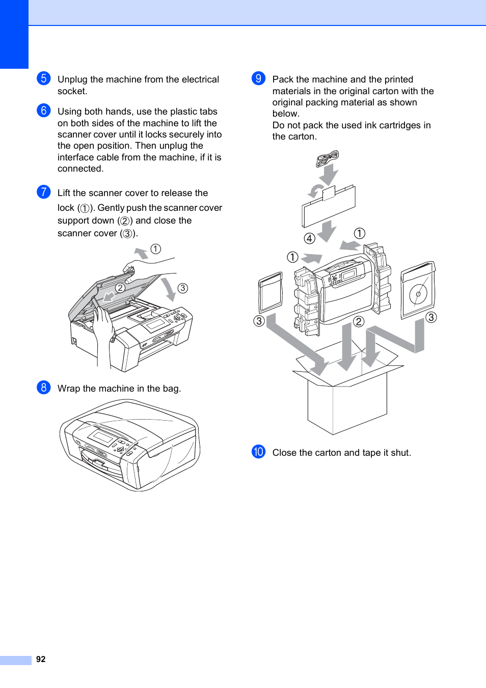 Brother DCP-395CN User Manual | Page 100 / 130