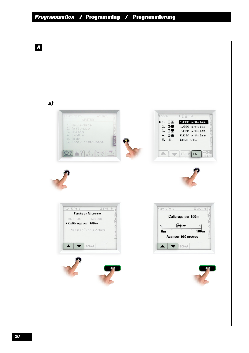 Sulky VISION 2 WPB User Manual | Page 20 / 81