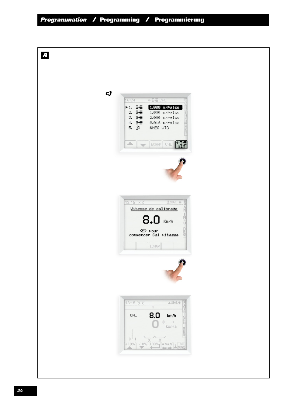 Sulky VISION 2 WPB User Manual | Page 24 / 81