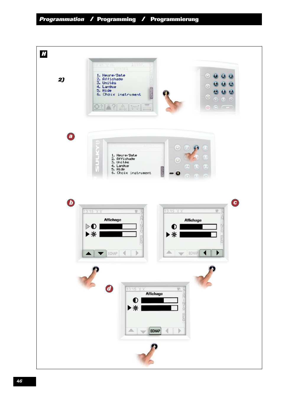 Sulky VISION 2 WPB User Manual | Page 46 / 81