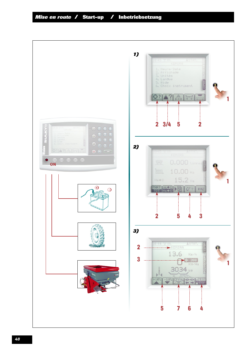 Sulky VISION 2 WPB User Manual | Page 48 / 81