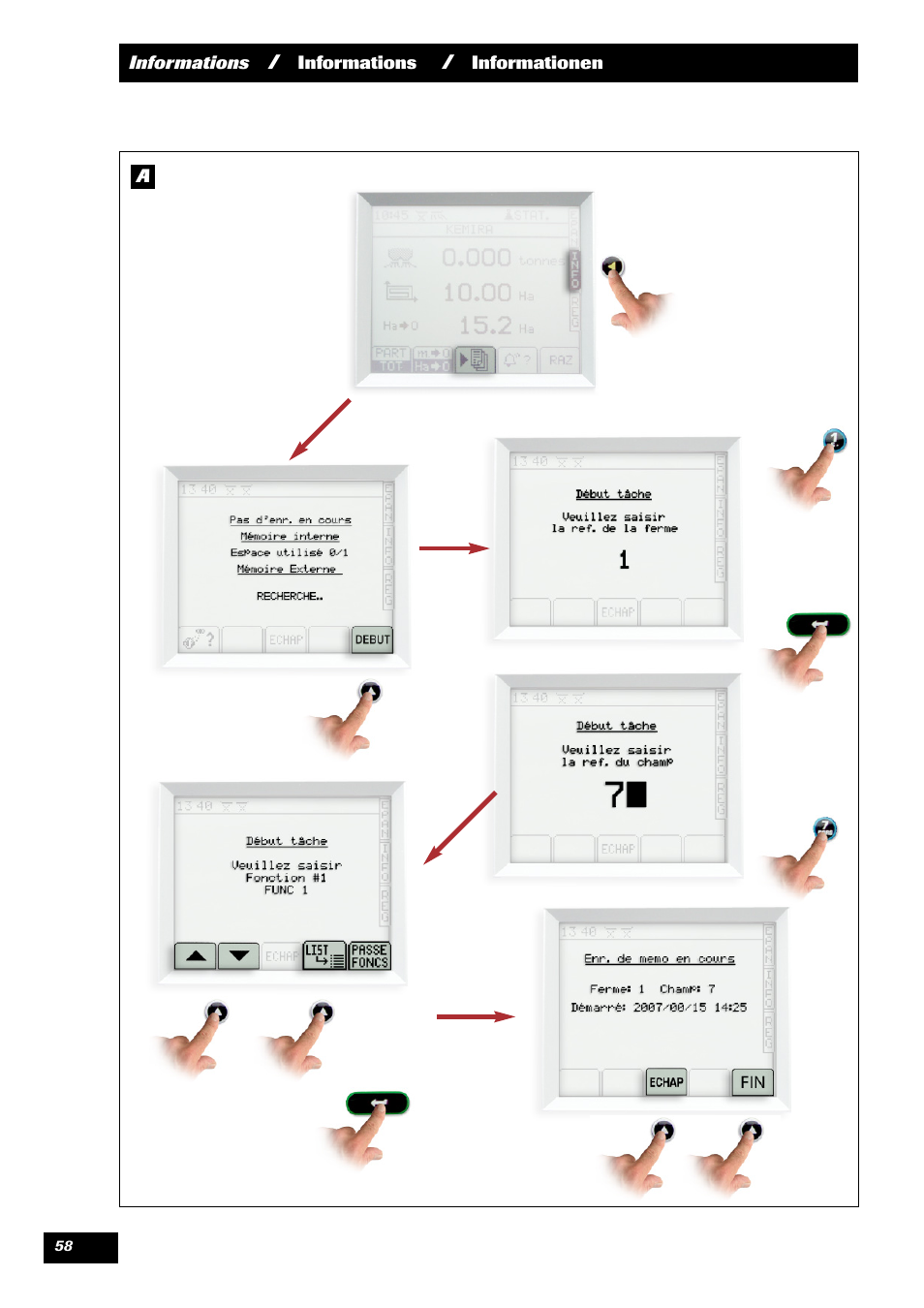 Sulky VISION 2 WPB User Manual | Page 58 / 81