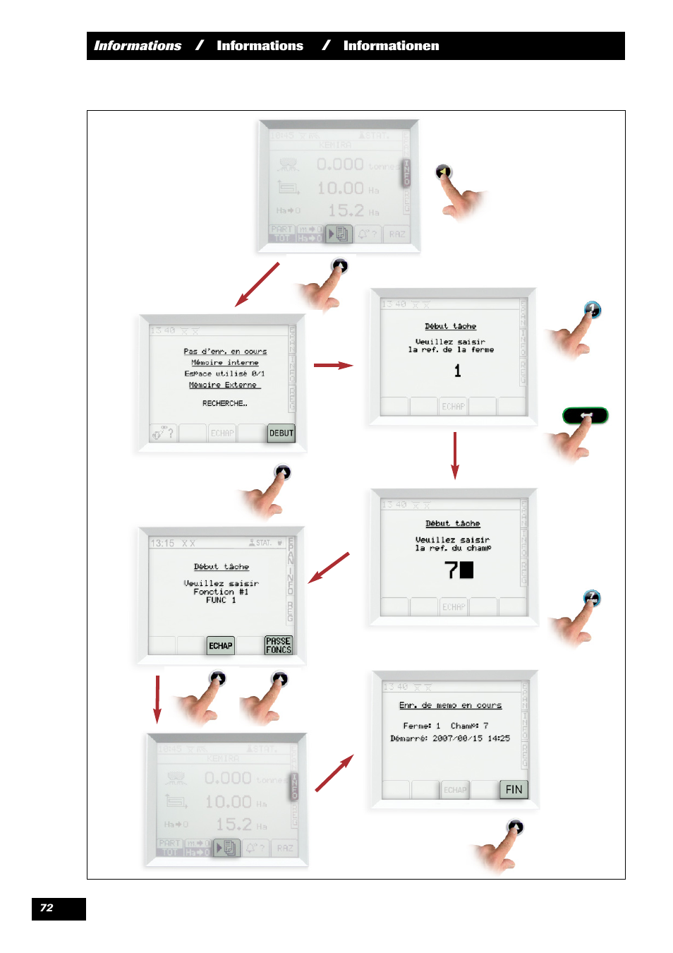 Sulky VISION 2 WPB User Manual | Page 72 / 81