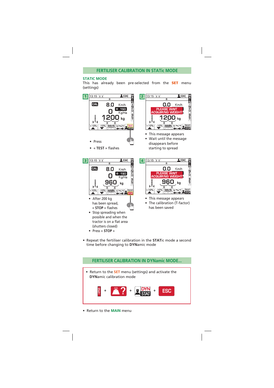 Sulky VISION 2 WPB Quick set-up User Manual | Page 5 / 6