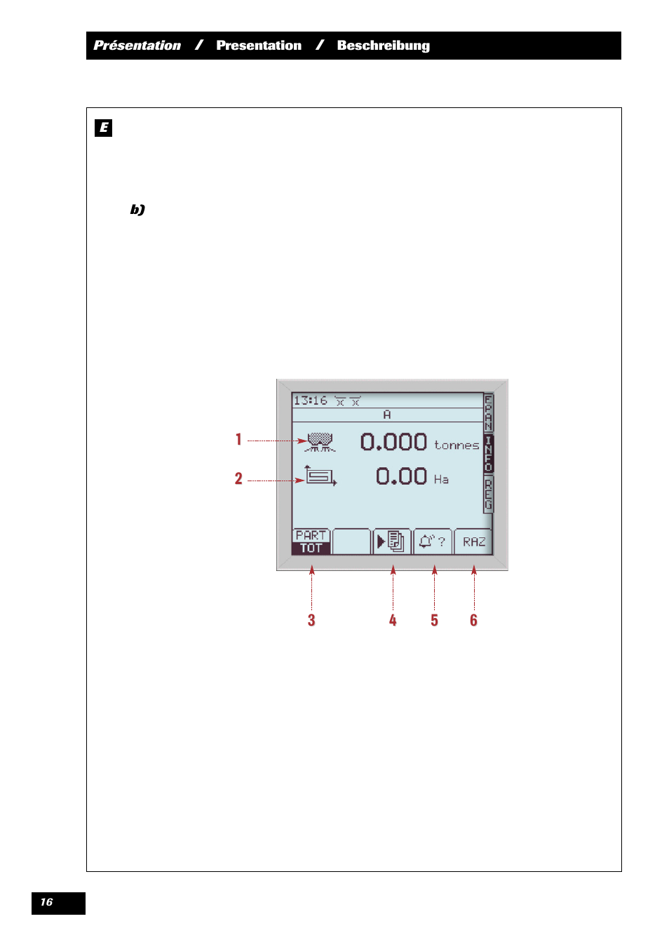 Sulky VISION 2 DPB User Manual | Page 16 / 71