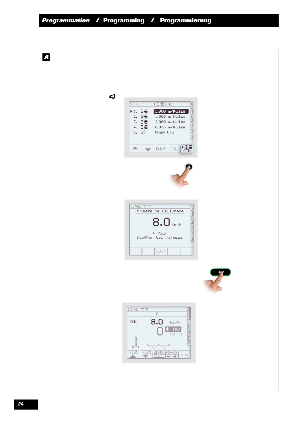 Sulky VISION 2 DPB User Manual | Page 24 / 71