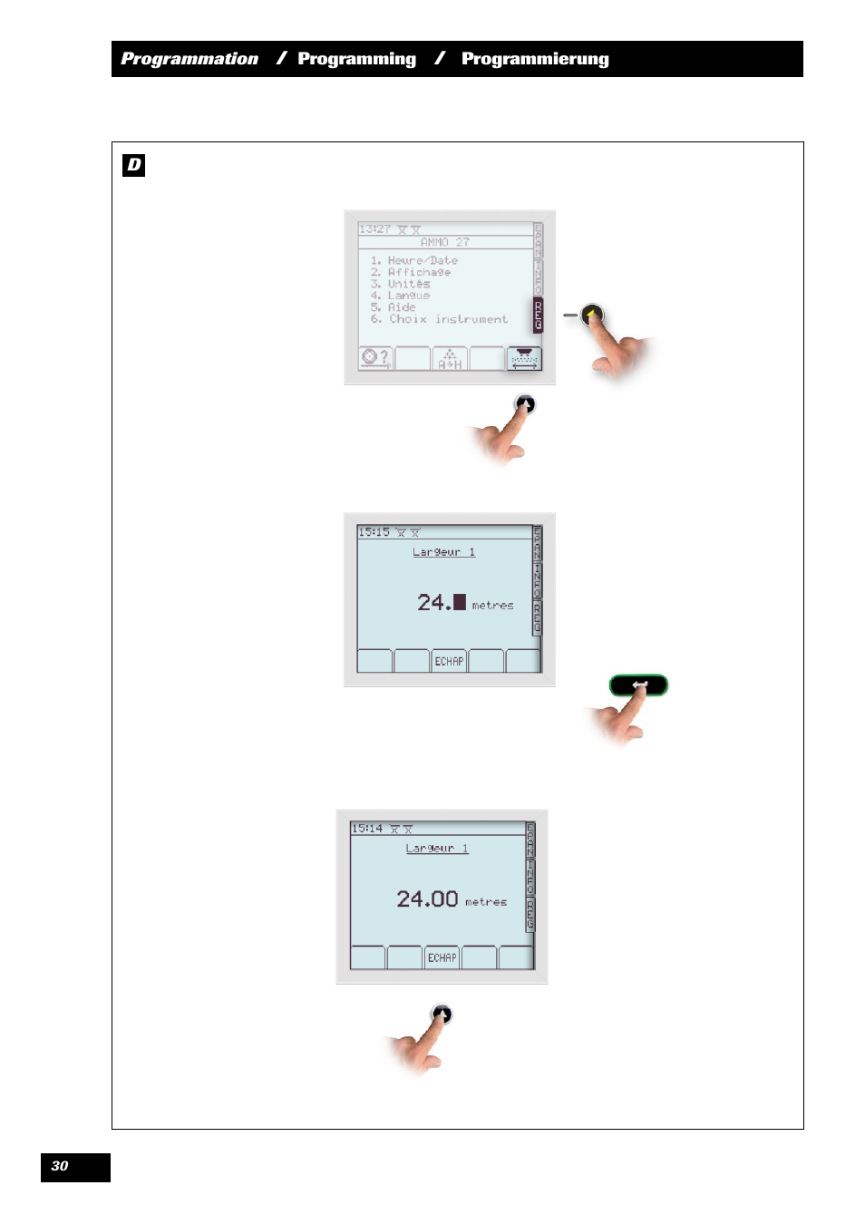 Sulky VISION 2 DPB User Manual | Page 30 / 71