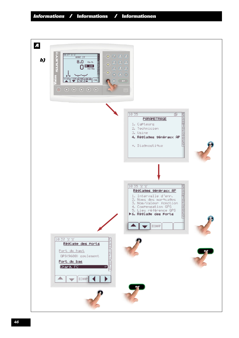Sulky VISION 2 DPB User Manual | Page 46 / 71