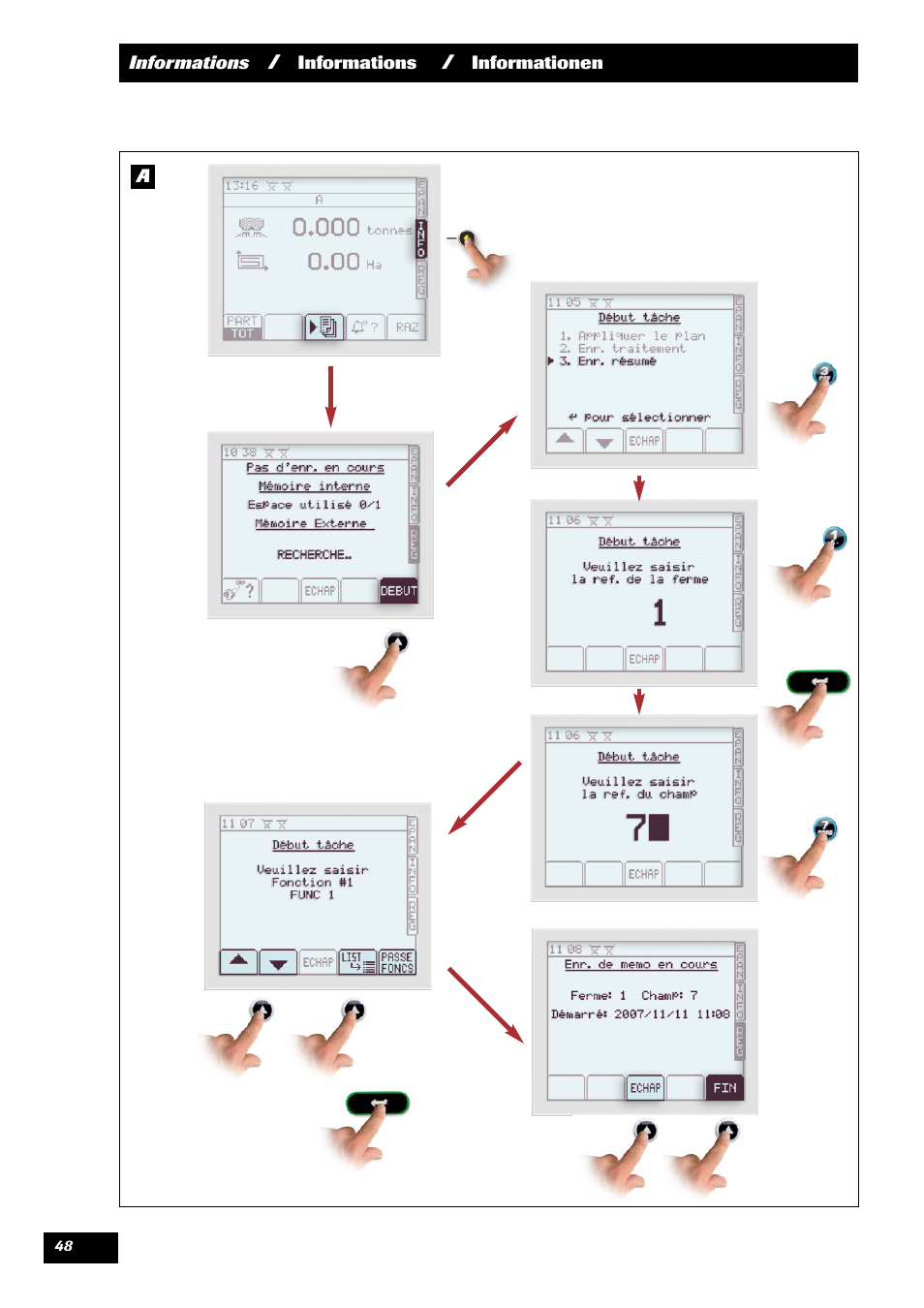Sulky VISION 2 DPB User Manual | Page 48 / 71