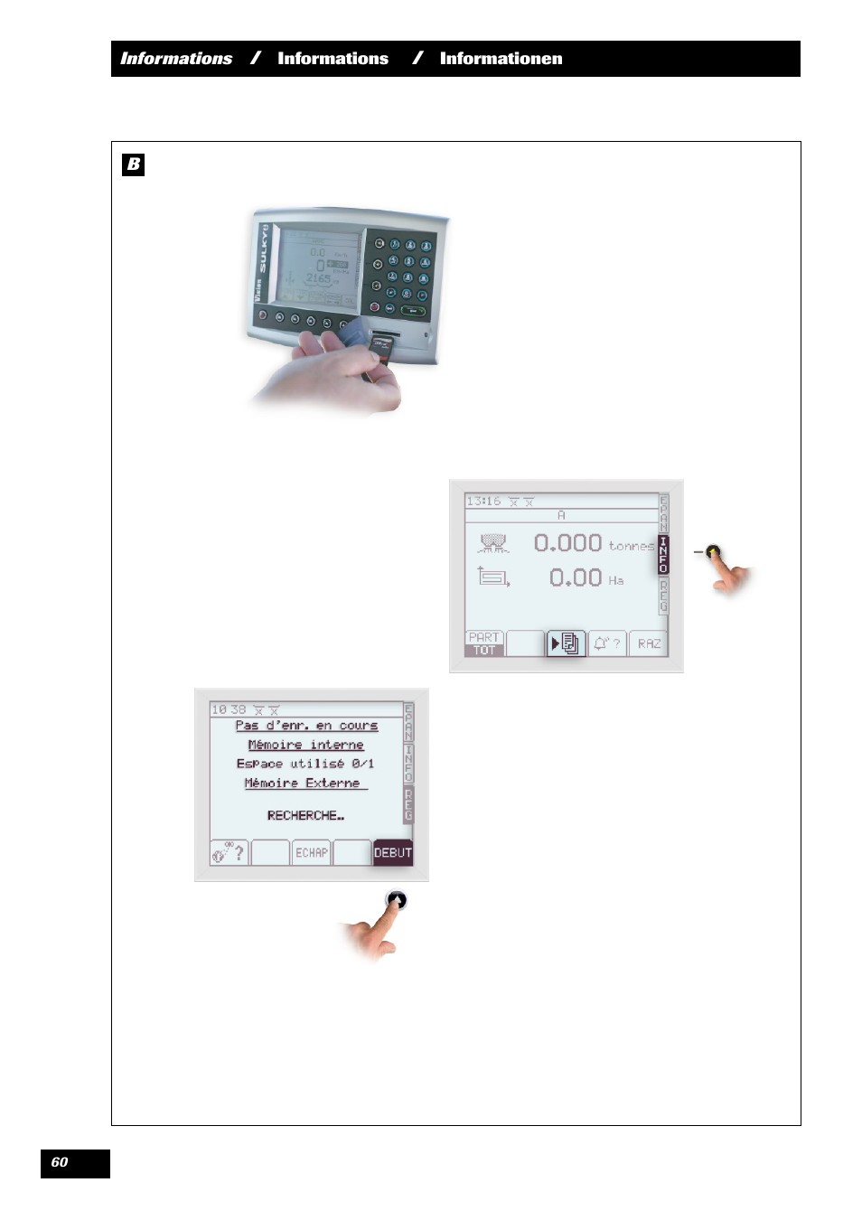 Sulky VISION 2 DPB User Manual | Page 60 / 71