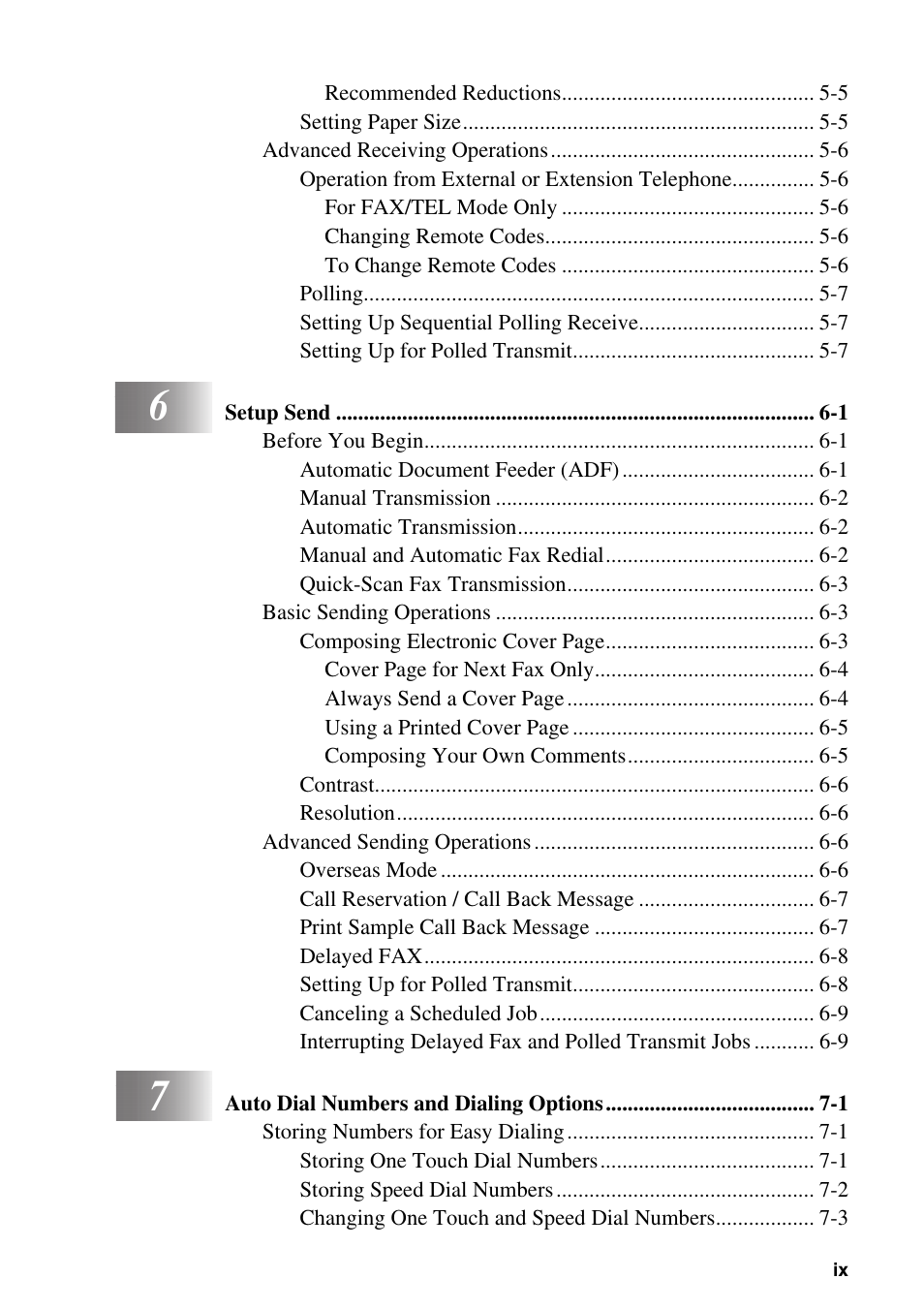 Brother IntelliFAX 1575MC User Manual | Page 11 / 116