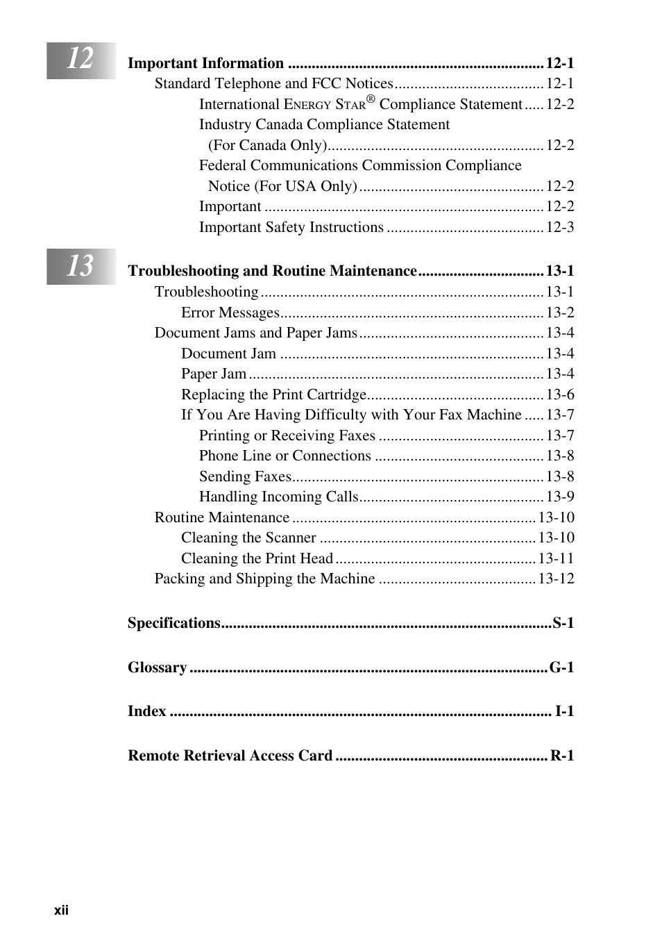 Brother IntelliFAX 1575MC User Manual | Page 14 / 116