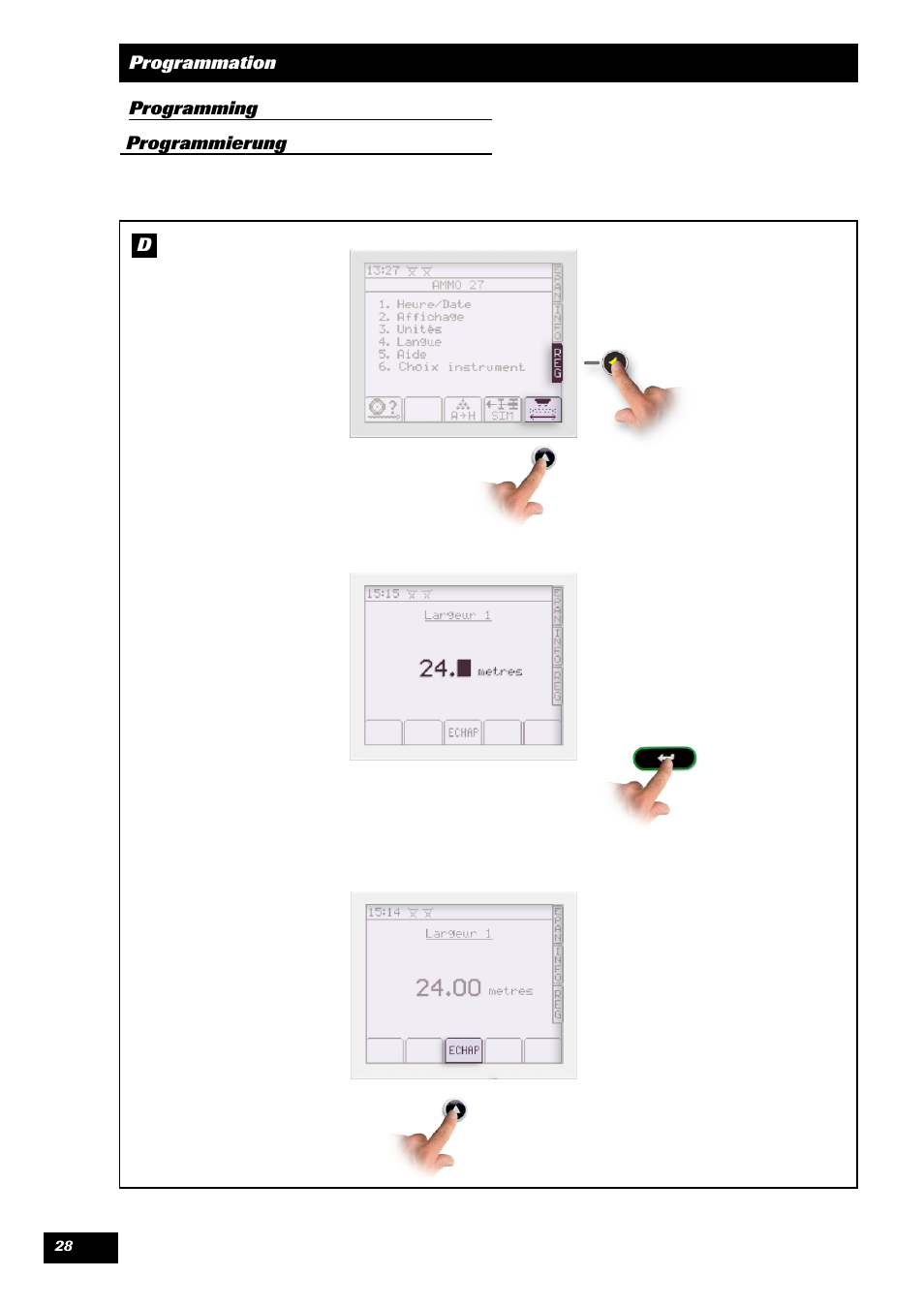 Sulky VISION 2 DPB User Manual | Page 28 / 51