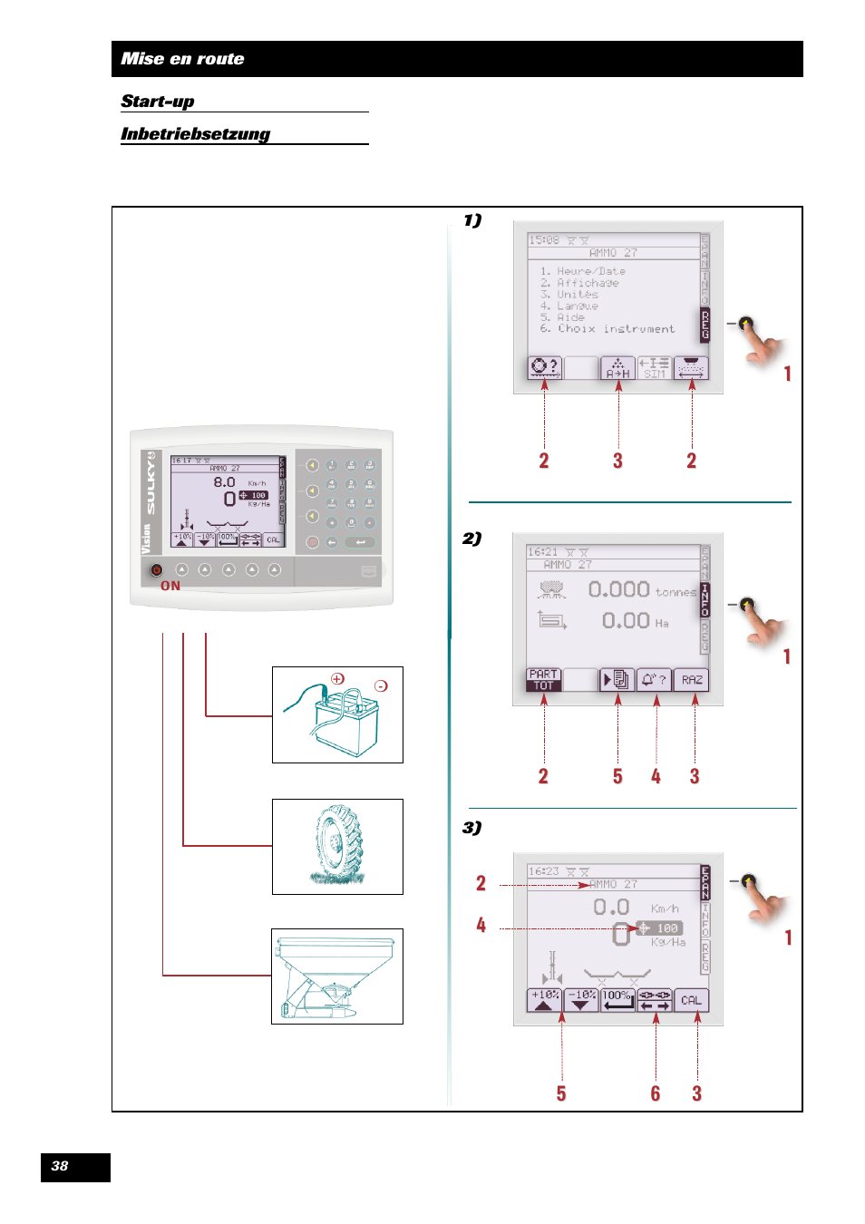 Sulky VISION 2 DPB User Manual | Page 38 / 51