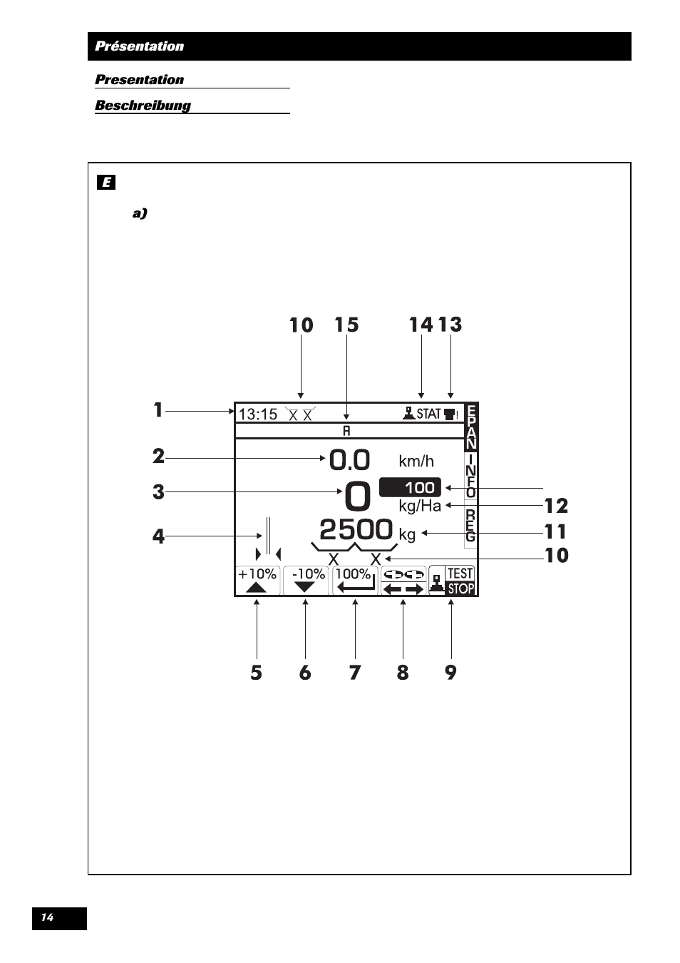 Sulky VISION 1 WPB User Manual | Page 14 / 57