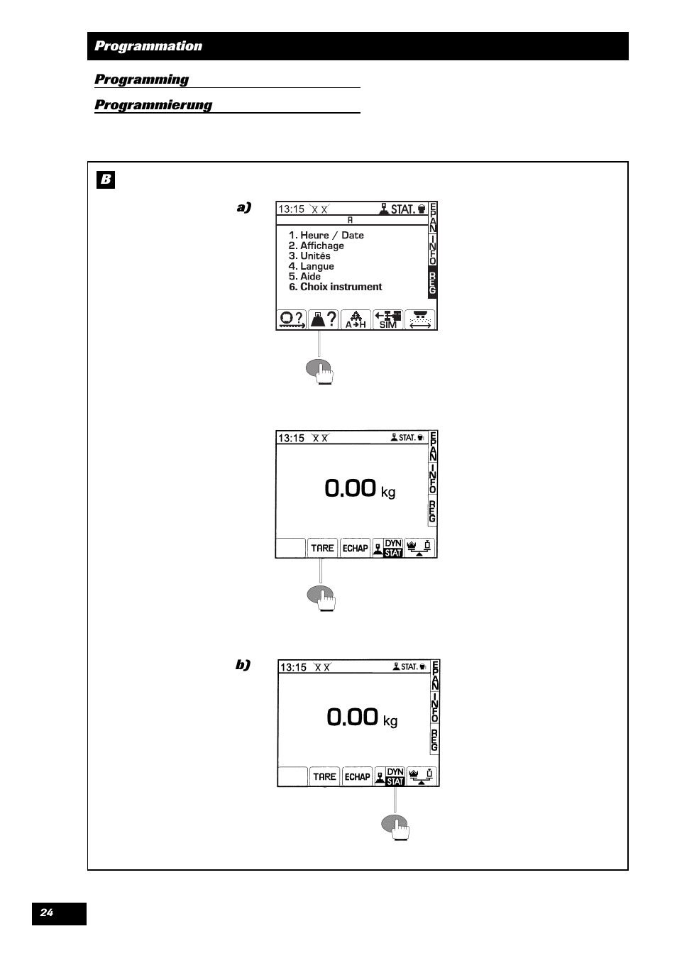 Sulky VISION 1 WPB User Manual | Page 24 / 57