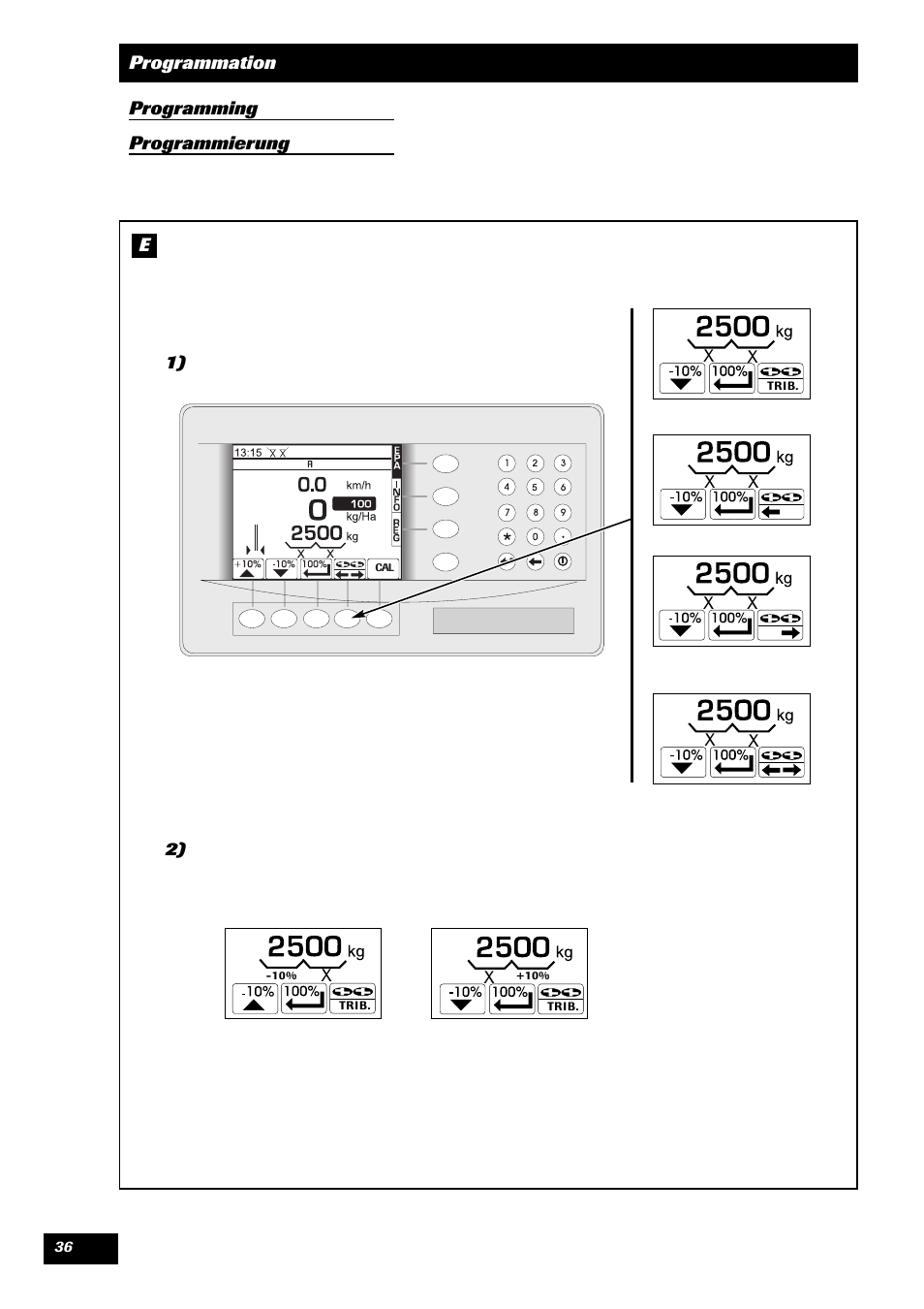 Sulky VISION 1 WPB User Manual | Page 36 / 57