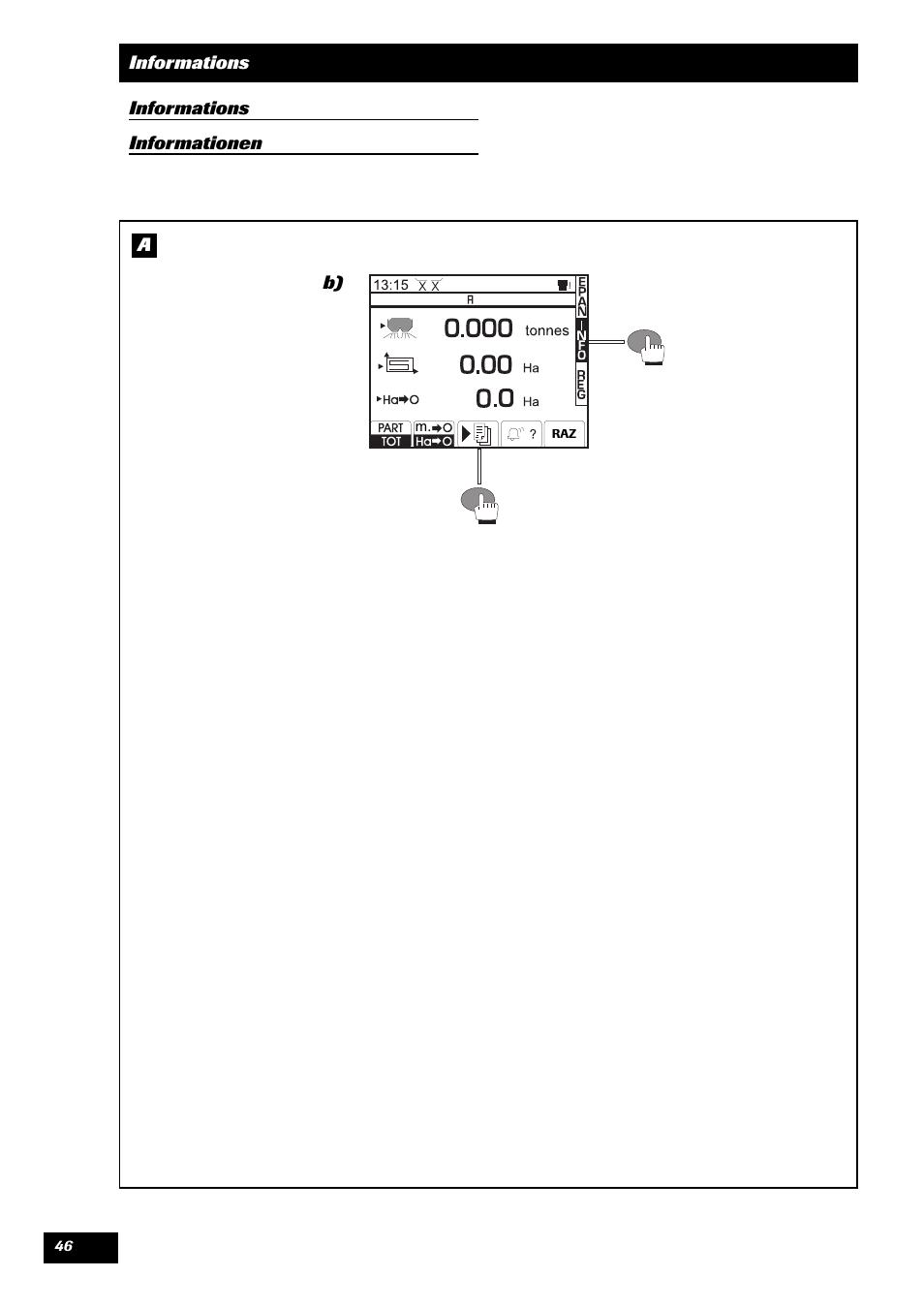 Sulky VISION 1 WPB User Manual | Page 46 / 57