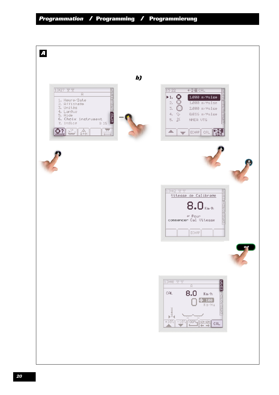Sulky VISION 2 DPB User Manual | Page 20 / 85