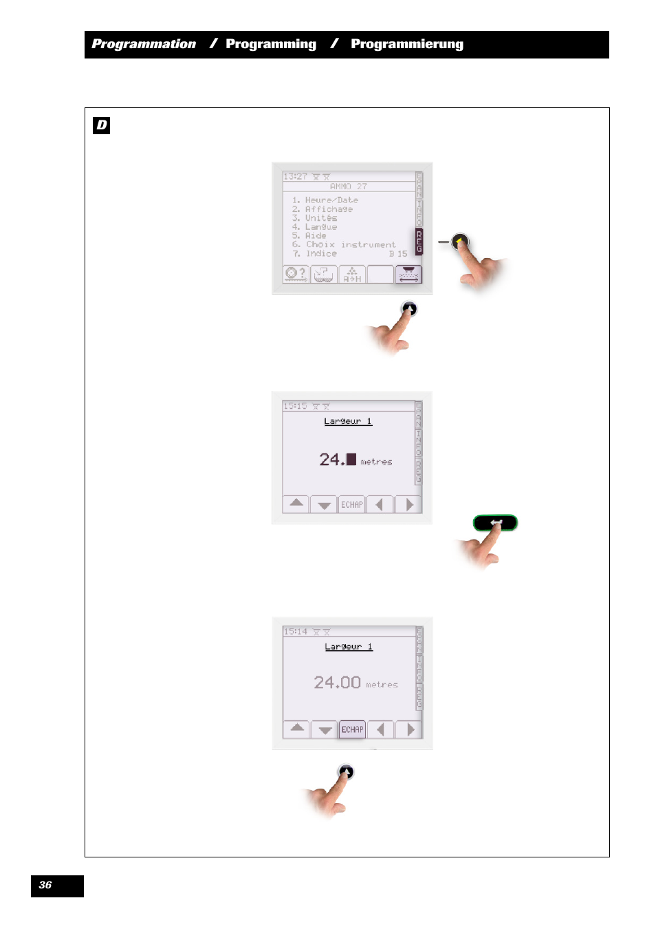 Sulky VISION 2 DPB User Manual | Page 36 / 85