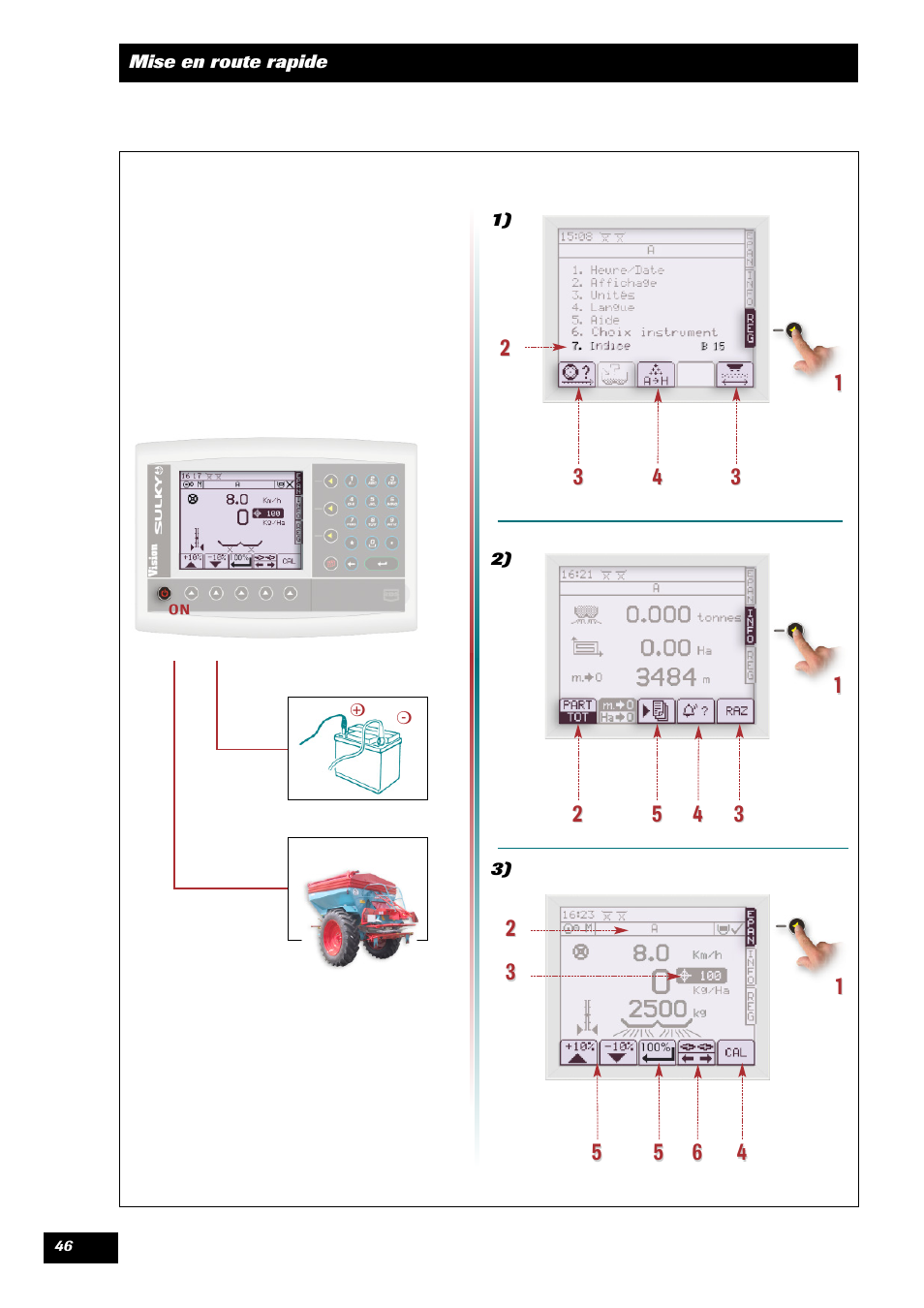 Sulky VISION 2 DPB User Manual | Page 46 / 85