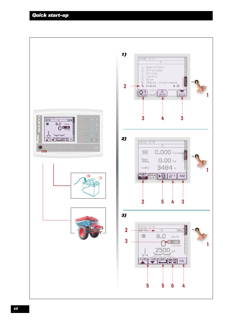 Sulky VISION 2 DPB User Manual | Page 48 / 85