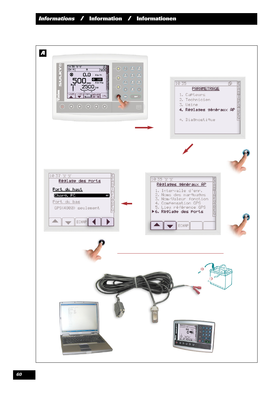 Sulky VISION 2 DPB User Manual | Page 60 / 85